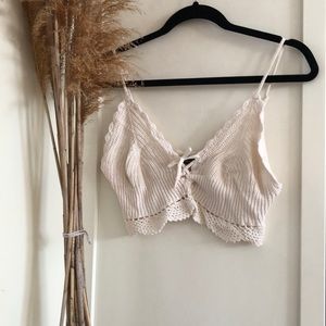 Nit cropped Tank top💫